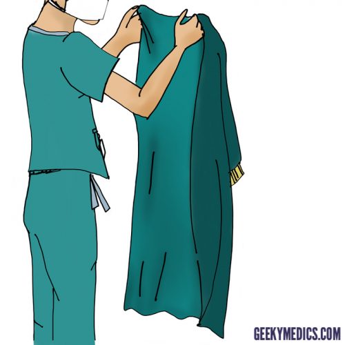 Surgical Gowning Technique - OSCE guide | Geeky Medics