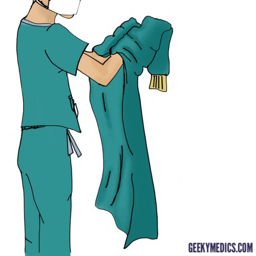 Surgical Scrubbing, Gowning and Gloving - OSCE guide | Geeky Medics