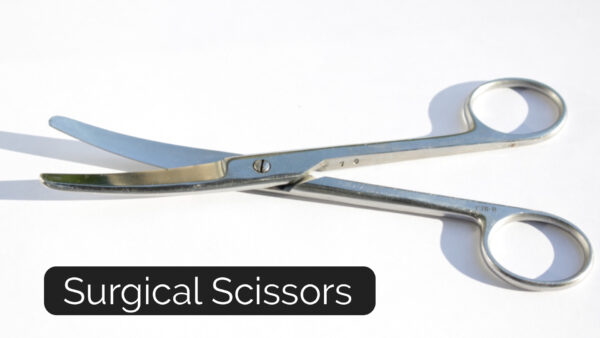 Angled Surgical Scissors
